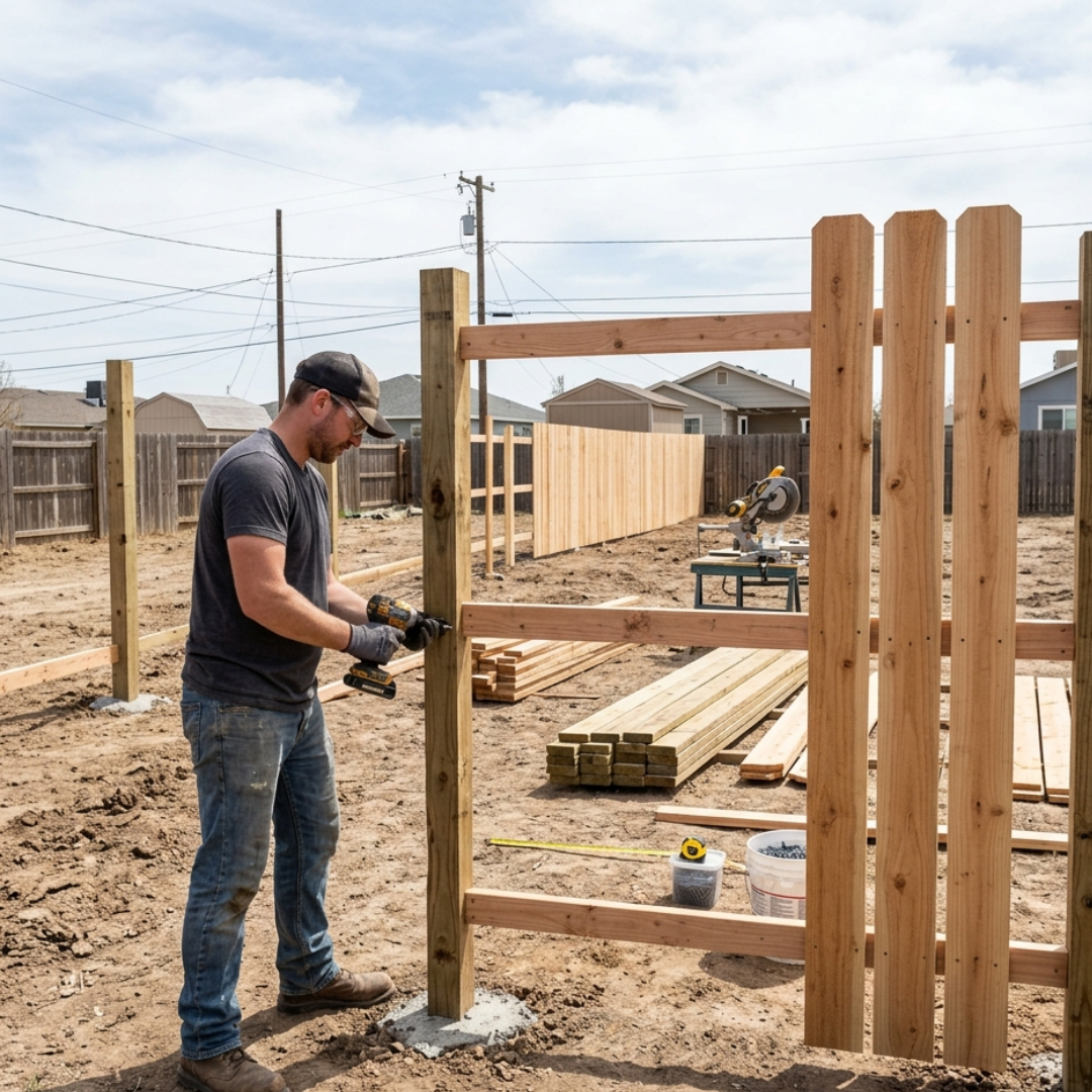 DIY fence materials Buffalo NY